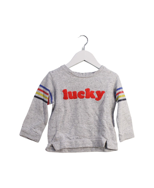 A Grey Crewneck Sweatshirts from Seed in size 18-24M for boy. (Front View)