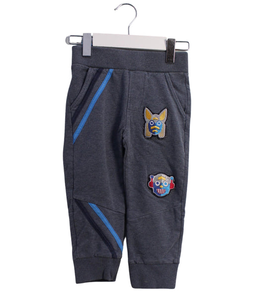 A Grey Sweatpants from Frankie Morello in size 2T for boy. (Front View)