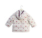 A Ivory Puffer/Quilted Jackets from Nicholas & Bears in size 2T for boy. (Back View)