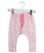 A Pink Leggings from Seed in size 3-6M for girl. (Front View)