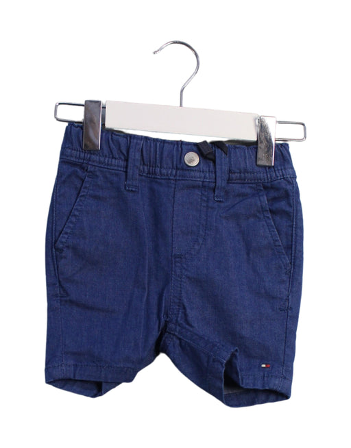 A Blue Shorts from Tommy Hilfiger in size 6-12M for boy. (Front View)