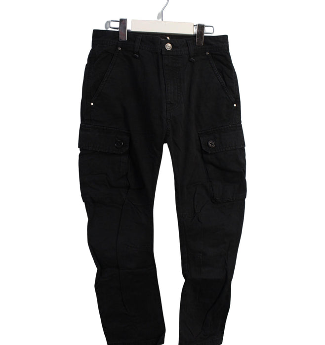 A Black Casual Pants from Diesel in size 8Y for boy. (Front View)