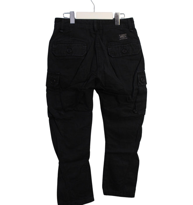 A Black Casual Pants from Diesel in size 8Y for boy. (Back View)