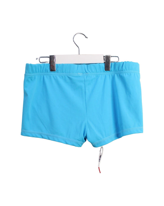 A Blue Swim Shorts from Diesel in size 14Y for boy. (Back View)