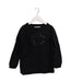 A Black Crewneck Sweatshirts from John Galliano in size 6T for girl. (Front View)
