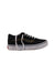 A Black Sneakers from Vans in size 6T for girl. (Back View)