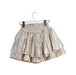 A Gold Skorts from Velveteen in size 6T for girl. (Back View)