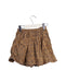 A Brown Short Skirts from Velveteen in size 3T for girl. (Back View)