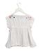 A White Short Sleeve Tops from Tartine et Chocolat in size 4T for girl. (Back View)