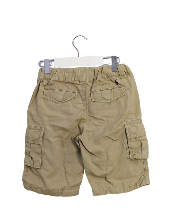 A Beige Shorts from Polo Ralph Lauren in size 7Y for girl. (Back View)