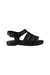 A Black Sandals from Mini Melissa in size 3T for girl. (Back View)