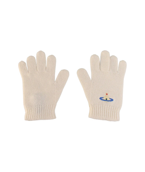 A Ivory Gloves & Mittens from Vivienne Westwood in size 4T for girl. (Front View)