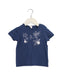 A Blue Short Sleeve Tops from Carrément Beau in size 2T for girl. (Front View)