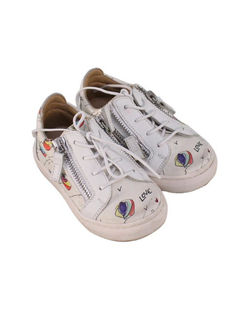 A Multicolour Sneakers from Giuseppe Zanotti in size 18-24M for girl. (Front View)