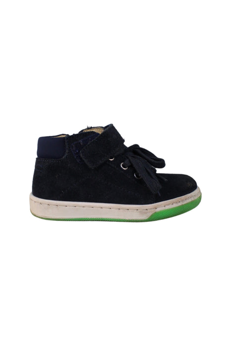 A Navy Sneakers from Jacadi in size 18-24M for boy. (Back View)