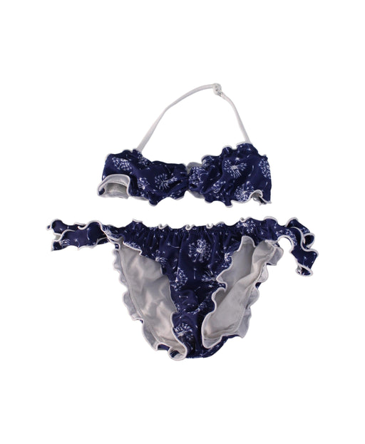 A Navy Bikinis from Sunuva in size 2T for girl. (Front View)