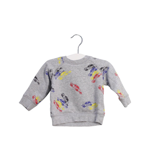 A Grey Crewneck Sweatshirts from Stella McCartney in size 3-6M for boy. (Front View)