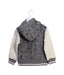 A Grey Lightweight Jackets from Roots in size 4T for boy. (Back View)