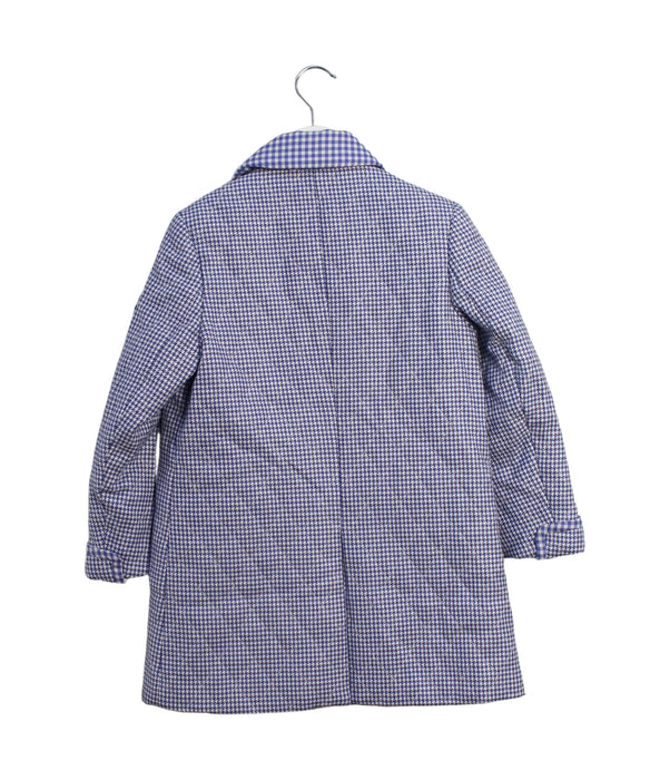 A Blue Coats from Nicholas & Bears in size 4T for boy. (Back View)
