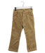A Brown Casual Pants from Comme Ca Ism in size 2T for boy. (Front View)