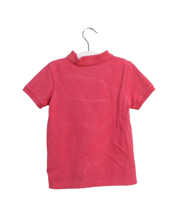 A Pink Short Sleeve Polos from Polo Ralph Lauren in size 12-18M for boy. (Back View)