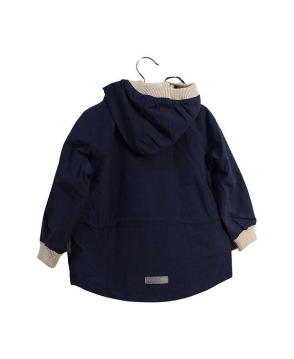 A Navy Lightweight Jackets from Mini A Ture in size 12-18M for boy. (Back View)
