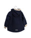 A Navy Lightweight Jackets from Mini A Ture in size 12-18M for boy. (Back View)