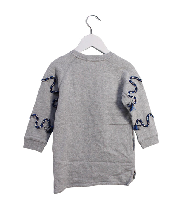 A Grey Crewneck Sweatshirts from Stella McCartney in size 4T for girl. (Back View)