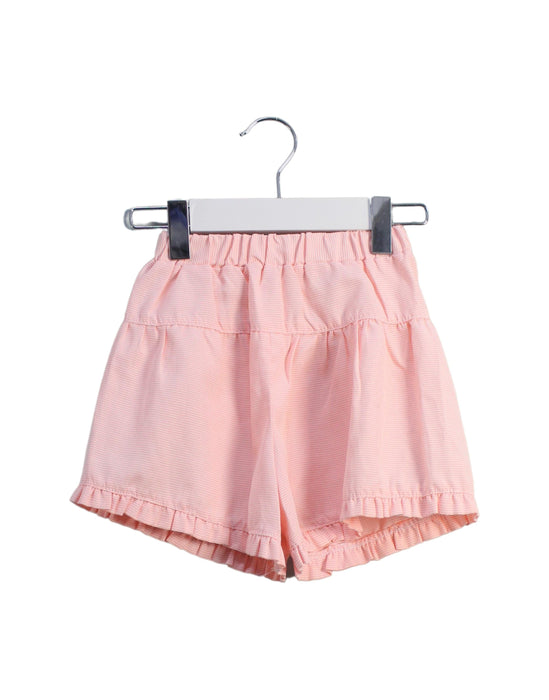 A Pink Shorts from Momonittu in size 12-18M for girl. (Front View)