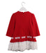 A Red Sweater Dresses from Nicholas & Bears in size 2T for girl. (Back View)
