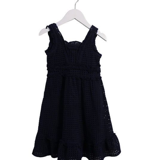 A Navy Sleeveless Dresses from Nicholas & Bears in size 2T for girl. (Front View)
