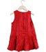 A Red Sleeveless Dresses from Momonittu in size 2T for girl. (Back View)