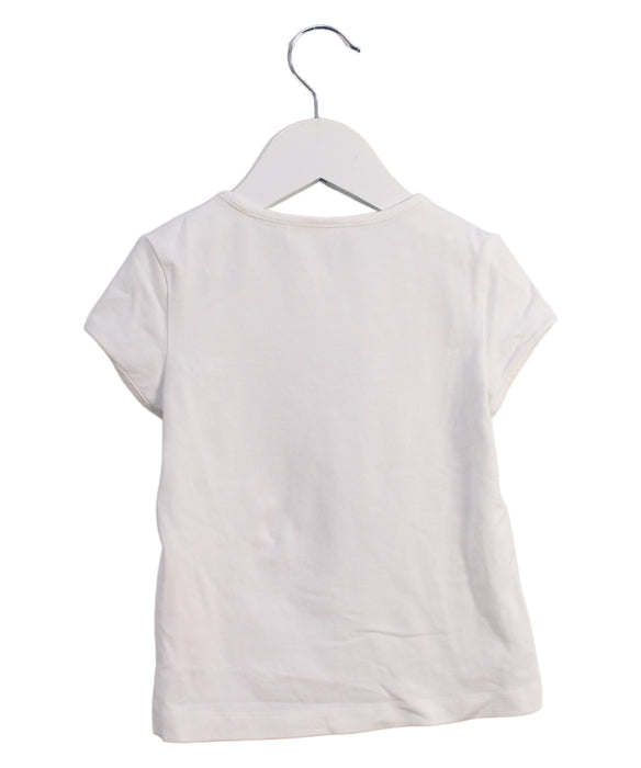 A White Short Sleeve T Shirts from Nicholas & Bears in size 3T for girl. (Back View)