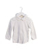 A White Long Sleeve Tops from Momonittu in size 2T for girl. (Front View)