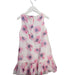 A Pink Sleeveless Dresses from Armani in size 4T for girl. (Back View)