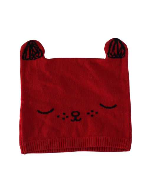 A Red Beanies from Momonittu in size O/S for neutral. (Front View)