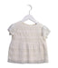 A White Short Sleeve Dresses from Bonpoint in size 3T for girl. (Front View)