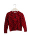 A Red Cardigans from Bonpoint in size 3T for girl. (Front View)