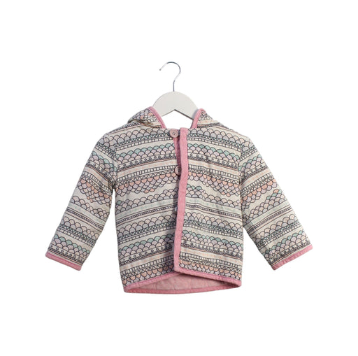 A Multicolour Lightweight Jackets from Bonnie Baby in size 2T for girl. (Front View)