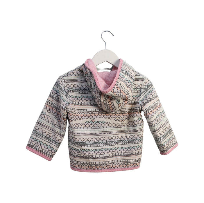 A Multicolour Lightweight Jackets from Bonnie Baby in size 2T for girl. (Back View)