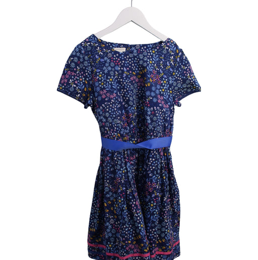 A Blue Short Sleeve Dresses from Monsoon in size 10Y for girl. (Front View)