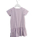 A Purple Short Sleeve Dresses from Polarn O. Pyret in size 4T for girl. (Back View)