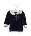 A Navy Buttoned Sweatshirts from Ferrari in size 6-12M for girl. (Front View)