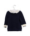 A Navy Buttoned Sweatshirts from Ferrari in size 6-12M for girl. (Back View)