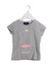 A Grey Short Sleeve T Shirts from Emporio Armani in size 4T for girl. (Front View)