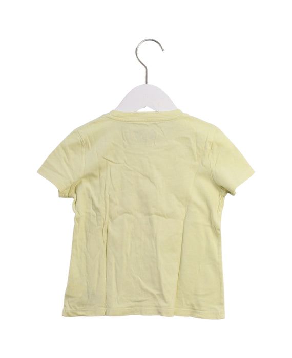 A Yellow Short Sleeve T Shirts from Juicy Couture in size 4T for girl. (Back View)