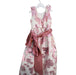 A Pink Sleeveless Dresses from Nicki Macfarlane in size 7Y for girl. (Back View)