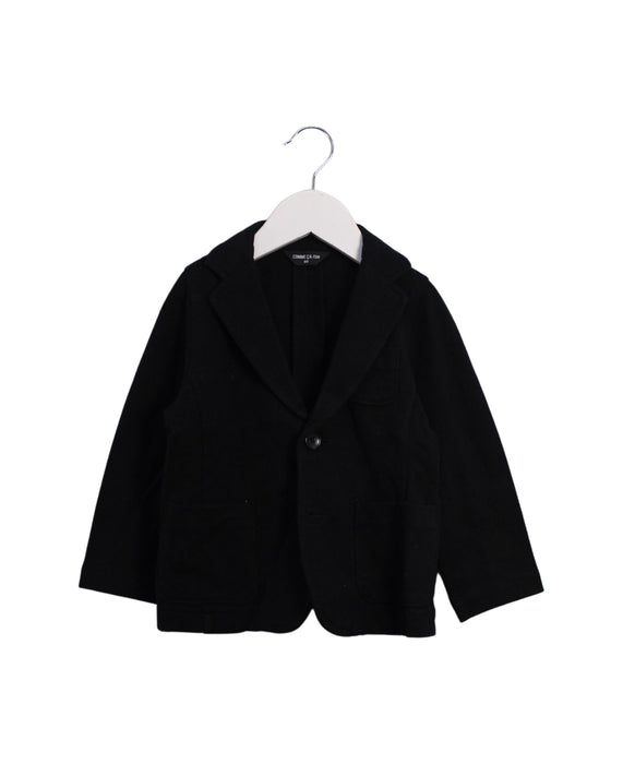 A Black Blazers from Comme Ca Ism in size 18-24M for boy. (Front View)