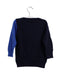 A Navy Crewneck Sweatshirts from Seed in size 2T for boy. (Back View)