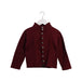 A Burgundy Lightweight Jackets from Agnes b. in size 6T for boy. (Front View)